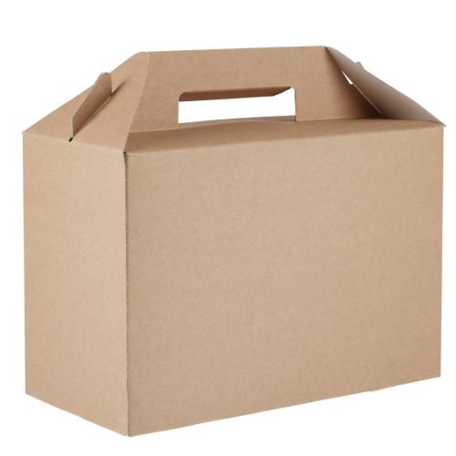 Colpac Kraft Paperboard Carry Box - Large (Pack 125)
