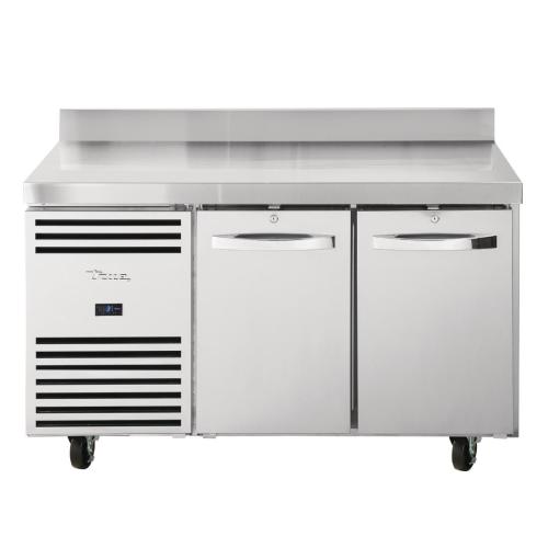 True 2 Door 1/1 GN Counter Refrigerator w/ Splashback TCR1/2-CL-WT-DL-DR(Direct)