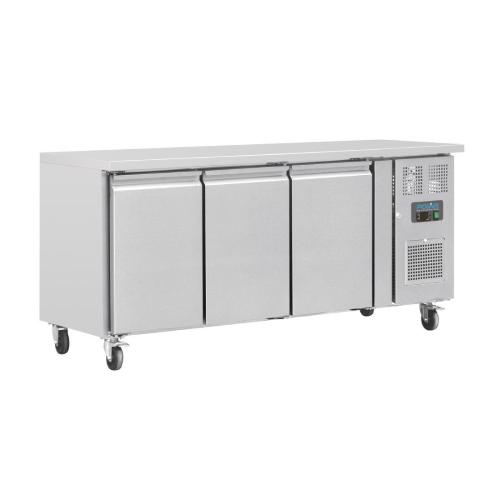 Polar U-Series Triple Door Counter Fridge - 339Ltr