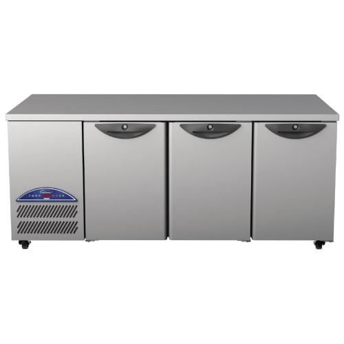 Williams Opal 3 Door 545Ltr Counter Freezer R290 (St/St Ext/Int) (Direct)