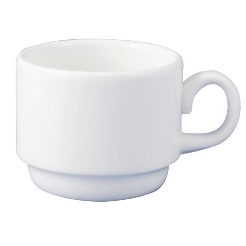 Dudson Classic White After Dinner Cup Stacking (Fits GC418) 13cl 4 1/2oz(Box 36)