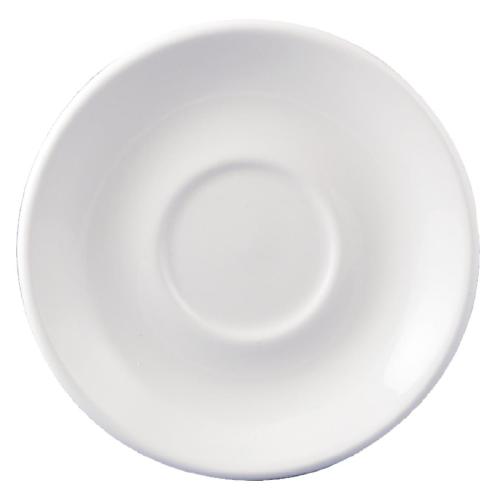 Dudson Classic White Tea Saucer - 149mm 5 3/4" (Box 36)