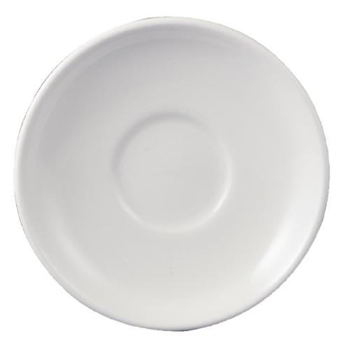 Dudson Classic White After Dinner Saucer - 120mm 4 3/4" (Box 36)