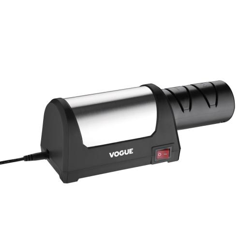 Vogue Electric Knife Sharpener Black - 220x81x78mm 8 2/3x 3x 3 1/4"
