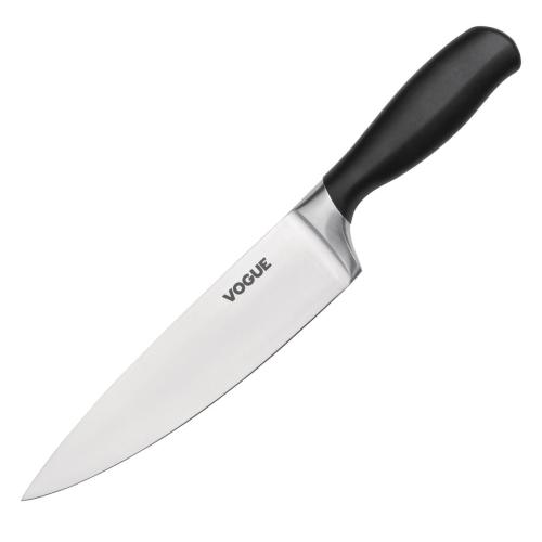 Vogue Soft Grip Chef's Knife St/St - 200mm 8"