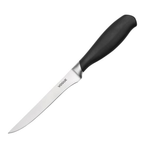 Vogue Soft Grip Boning Knife St/St - 130mm 5"