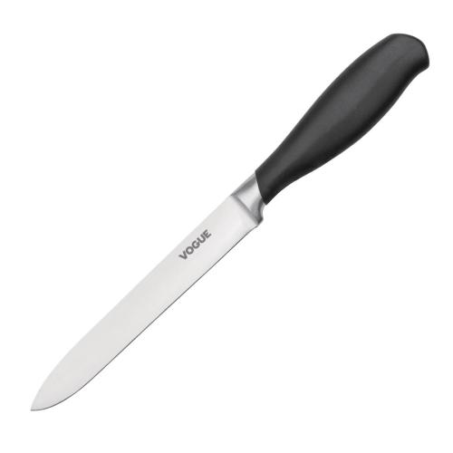Vogue Soft Grip Utility Knife St/St - 140mm 5 1/2"