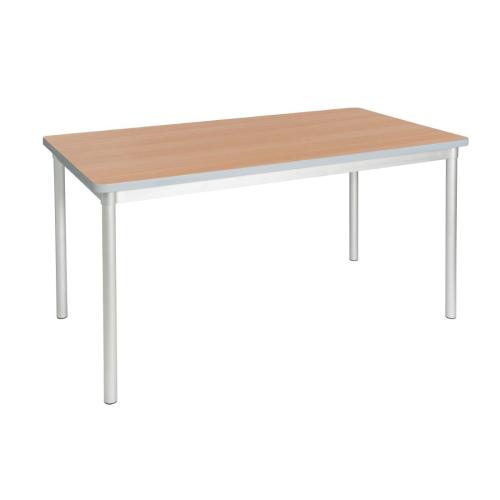 Enviro Indoor Dining Table 1400x750x710mmh (Beech Effect) (Direct)