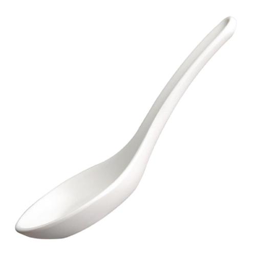 Party Spoon Melamine White - 130x45mm