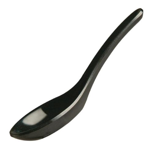 Party Spoon Melamine Black - 130x45mm