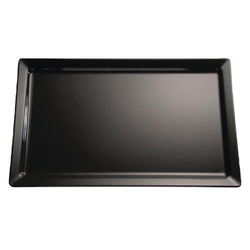 Pure Tray Melamine Black - GN 1/1