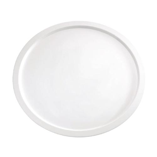 Pure Serving Plate Melamine White - 380mm (B2B)