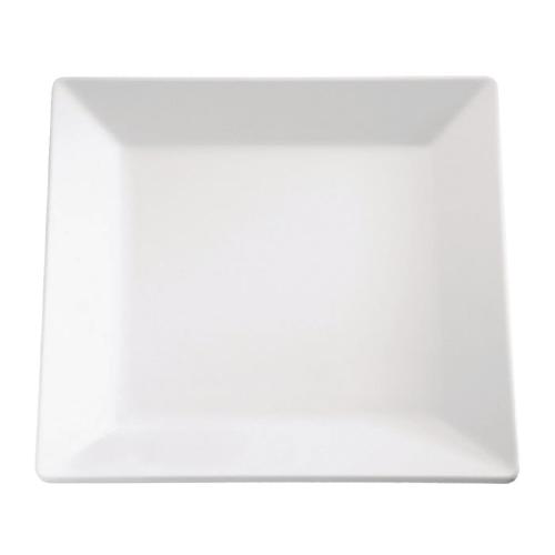 Pure Square Tray Melamine White - 265x265mm (B2B)