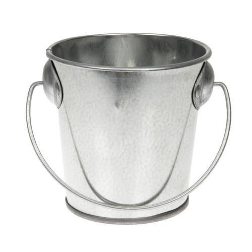 Olympia Round Galvanised Bucket - 78x80mm