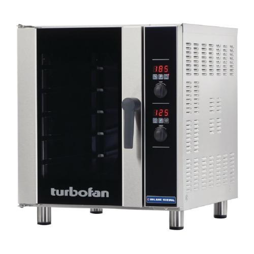 Blue Seal Turbofan Digital Convection Oven - 5 x 1/1 GN