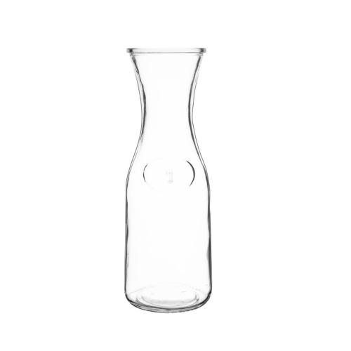 Olympia Glass Carafe - 1Ltr 33.8fl oz (Box 6)