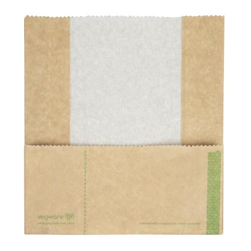 Vegware Panini Bag Hot & Crispy Pouch (Box 500)