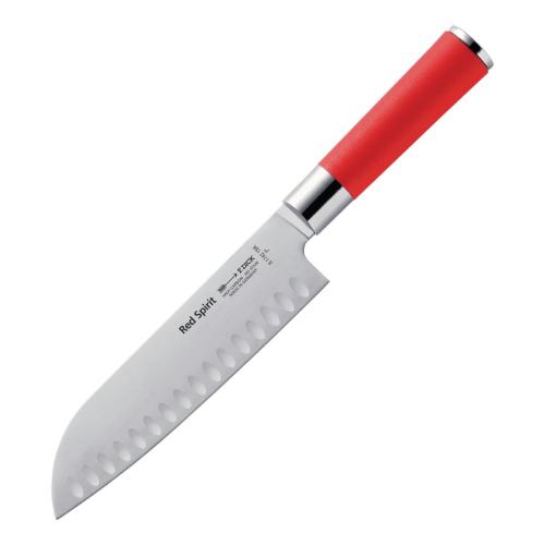 Dick Red Spirit Fluted Santoku Knife - 180mm 7"