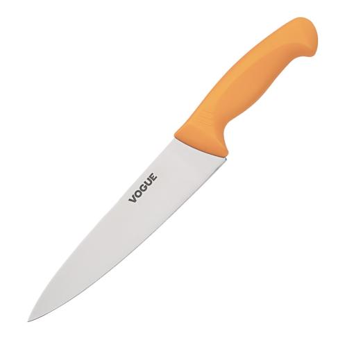 Vogue Soft Grip Pro Chef Knife St/St - 200mm 8"