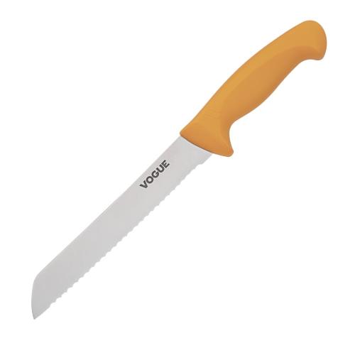 Vogue Soft Grip Pro Bread Knife St/St - 190mm 7 1/2"