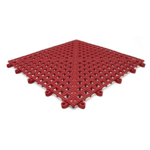 Coba Flexi-Deck Red - 0.3x0.3m (Pack 9) (Direct)