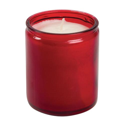 Starlight Jar Candle Red (Pack 8)