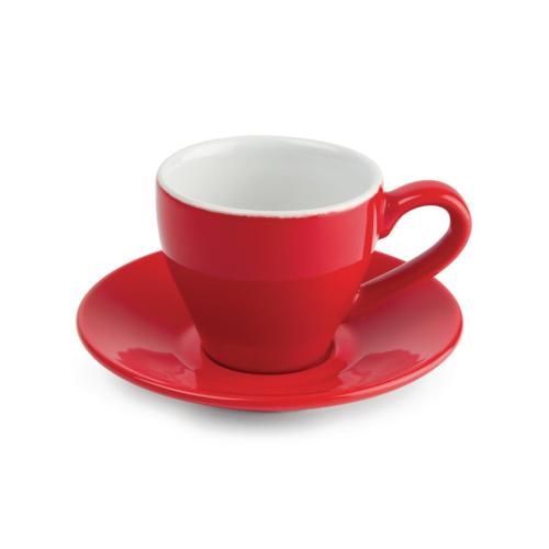 Olympia Cafe Espresso Cup Red - 100ml 3 3/10fl oz (Box 12)