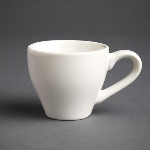 Olympia Cafe Espresso Cup White - 100ml 3 3/10fl oz (Box 12)