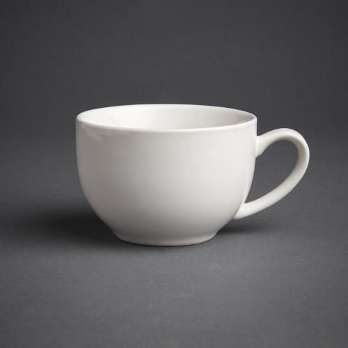 Olympia Cafe Cappuccino Cup White - 340ml 11 1/2fl oz (Box 12)