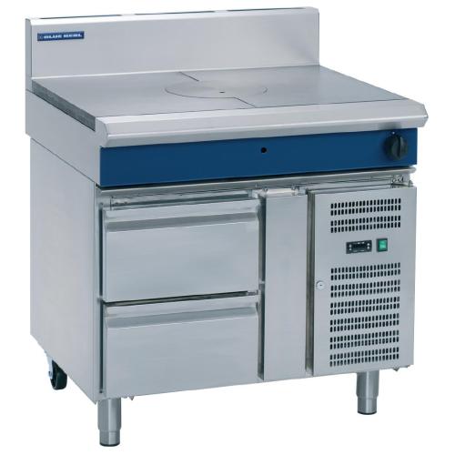 Blue Seal Evolution Target Top with Refrigerated Base- 900mm NAT (Direct)