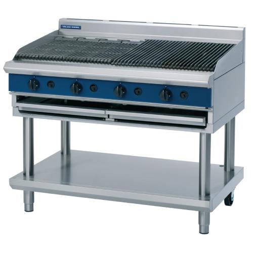 Blue Seal Evolution Chargrill with Leg Stand NAT - 1200mm (Direct)