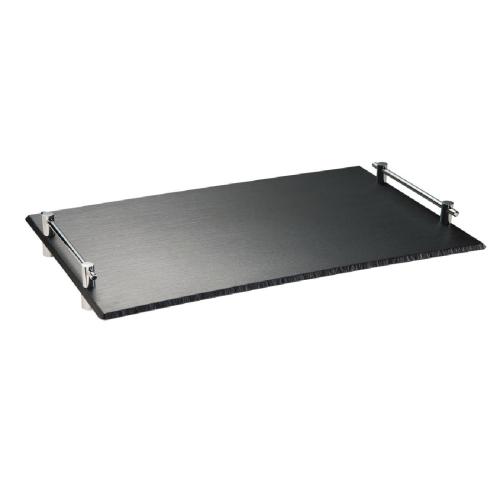 APS Slate Effect Melamine Stacking Tray - GN1/1 530x325x60mm 21x12.75x2.5" (B2B)