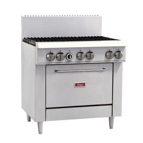 Thor Gas Range with Flame Failure - 36" - NAT