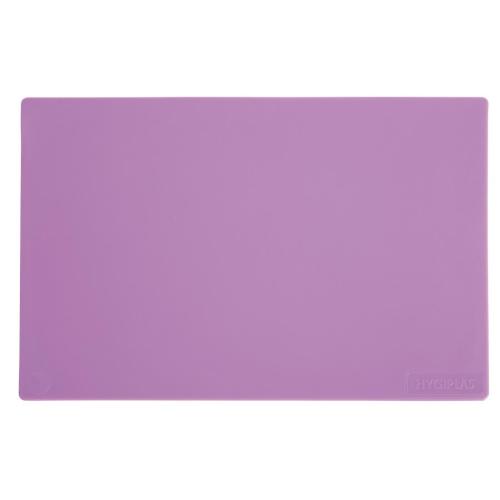 Hygiplas LDPE Chopping Board Purple - 450x300x10mm 17 3/4x12x1/2"