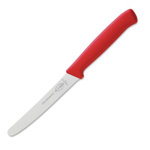 Dick Pro Dynamic Red Serrated Utility Knife - 11cm 4 1/2"