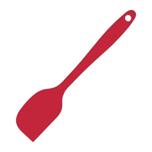 Vogue Silicone High Heat Mini Scraper Red - 205mm 8"