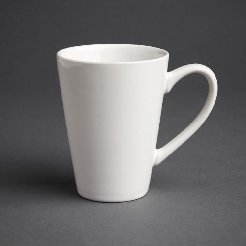 Olympia Cafe Latte Cup White - 340ml 11 1/2fl oz (Box 12)