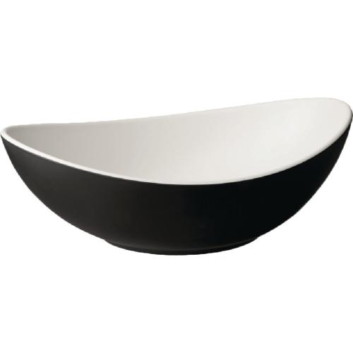 APS Dual Tone Curved Bowl - 175x135x65mm 350ml (B2B)