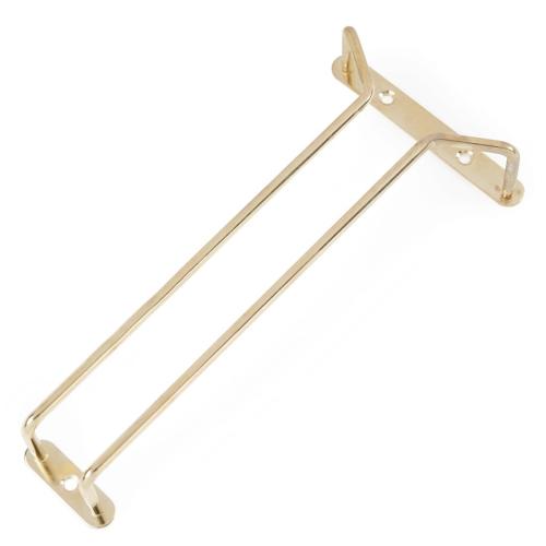 Stemware Rack Brass - 10"