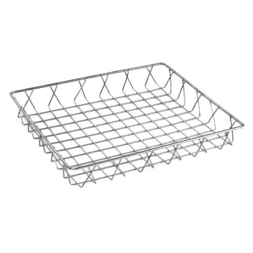 Olympia St/St Wire Display Basket - 350x300x50mm 13 3/4x 11 4/5x 2"