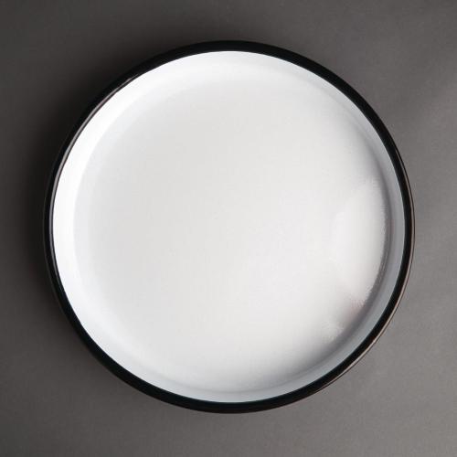 Olympia Enamel Serving Tray Round - 320x45mm 12 3/5x 1 3/4"