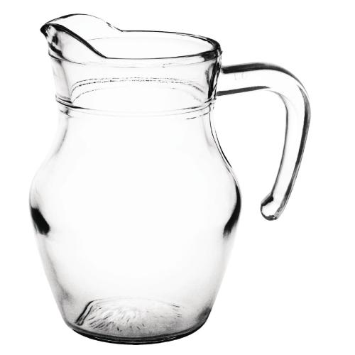 Olympia Glass Jug - 0.5Ltr 16.9fl oz (Box 6)