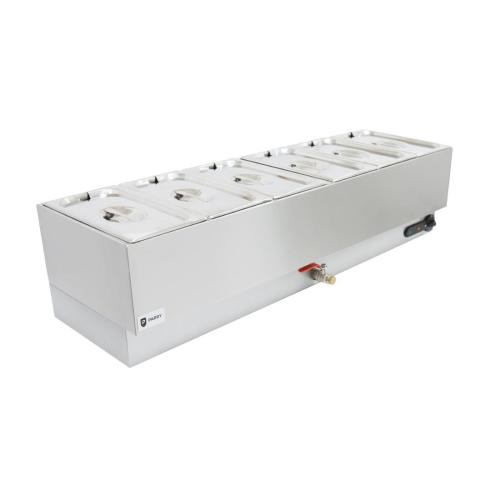 Parry Bain Marie Wet Well 6 x 1/3 GN 3kW (Direct)