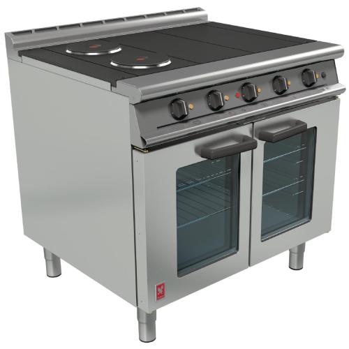Falcon Dominator Plus 4 Hotplate Elec Oven Range with Fan-Assisted Oven(Direct)