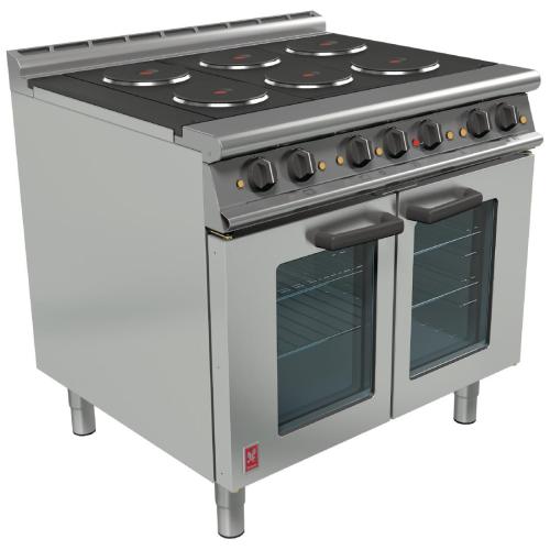 Falcon Dominator Plus 6 Hotplate Elec Oven Range with Fan-Assisted Oven (Direct)