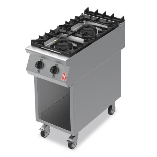 Falcon F900 2 Burner Boiling Top on Mobile Stand Natural Gas (Direct)