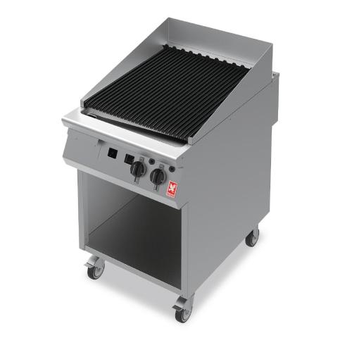 Falcon F900 600mm Wide Chargrill on Mobile Stand Natural Gas (Direct)