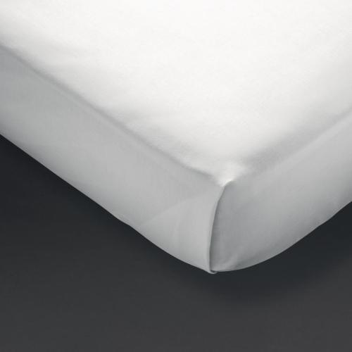 Essentials Pyramid Flat Sht White - Single 180x275cm
