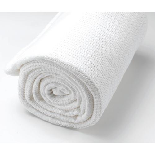 Essentials Cellular Blankets White - Cot 86x112cm