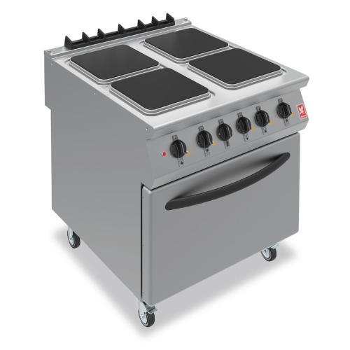 Falcon F900 Four Hotplate Electric Oven Range On Castors (Direct)